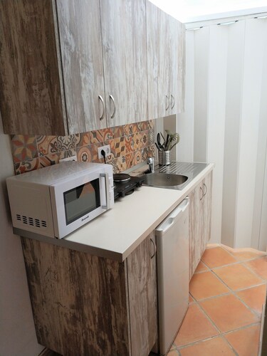 Small apartment by the sea in a fishing village