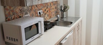 Small apartment by the sea in a fishing village