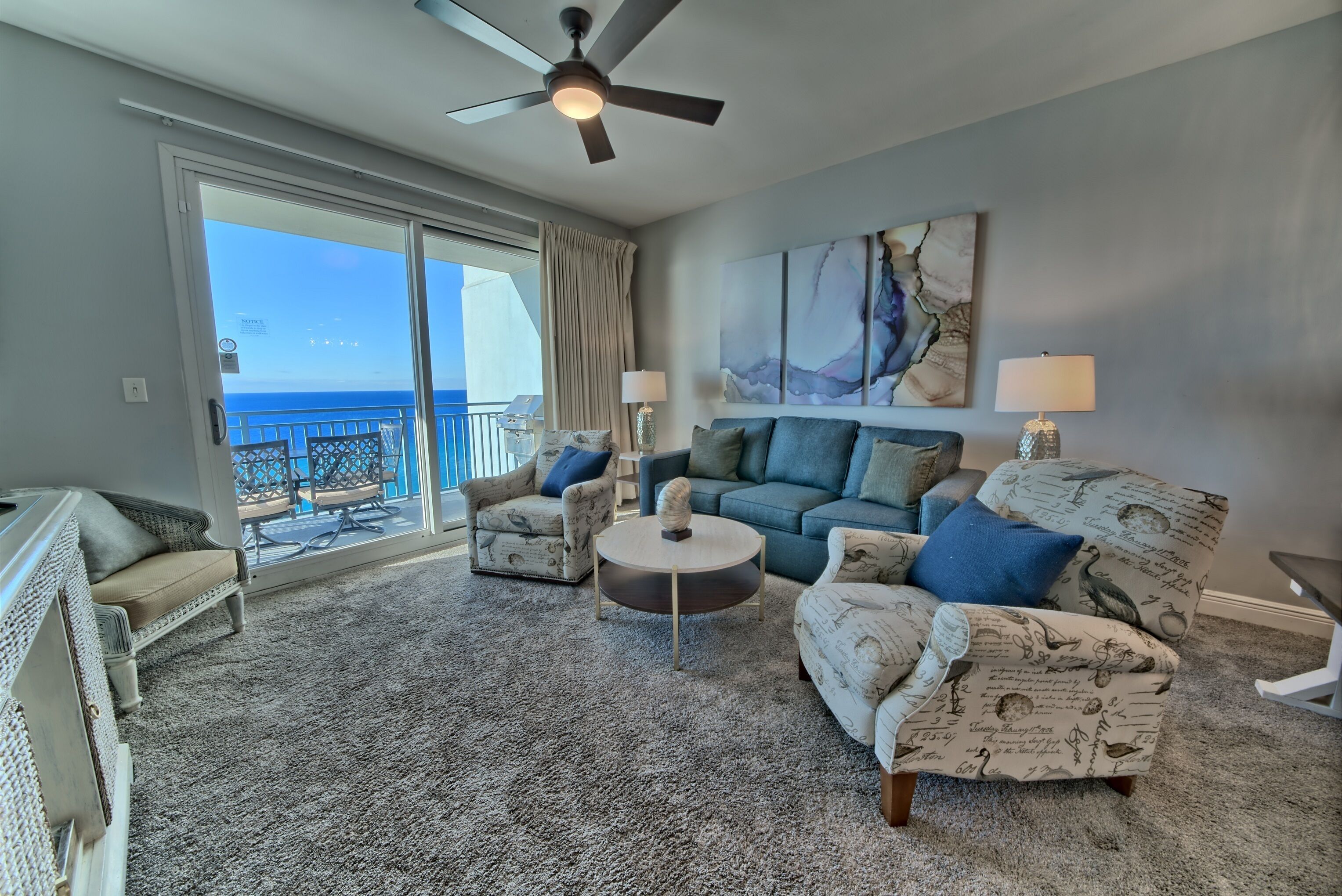 3BR/ 3BA Gulf front Unit. Nice, Comfortable and Ready for You!