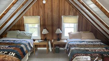 4 chambres, bureau, Wi-Fi gratuit, draps fournis