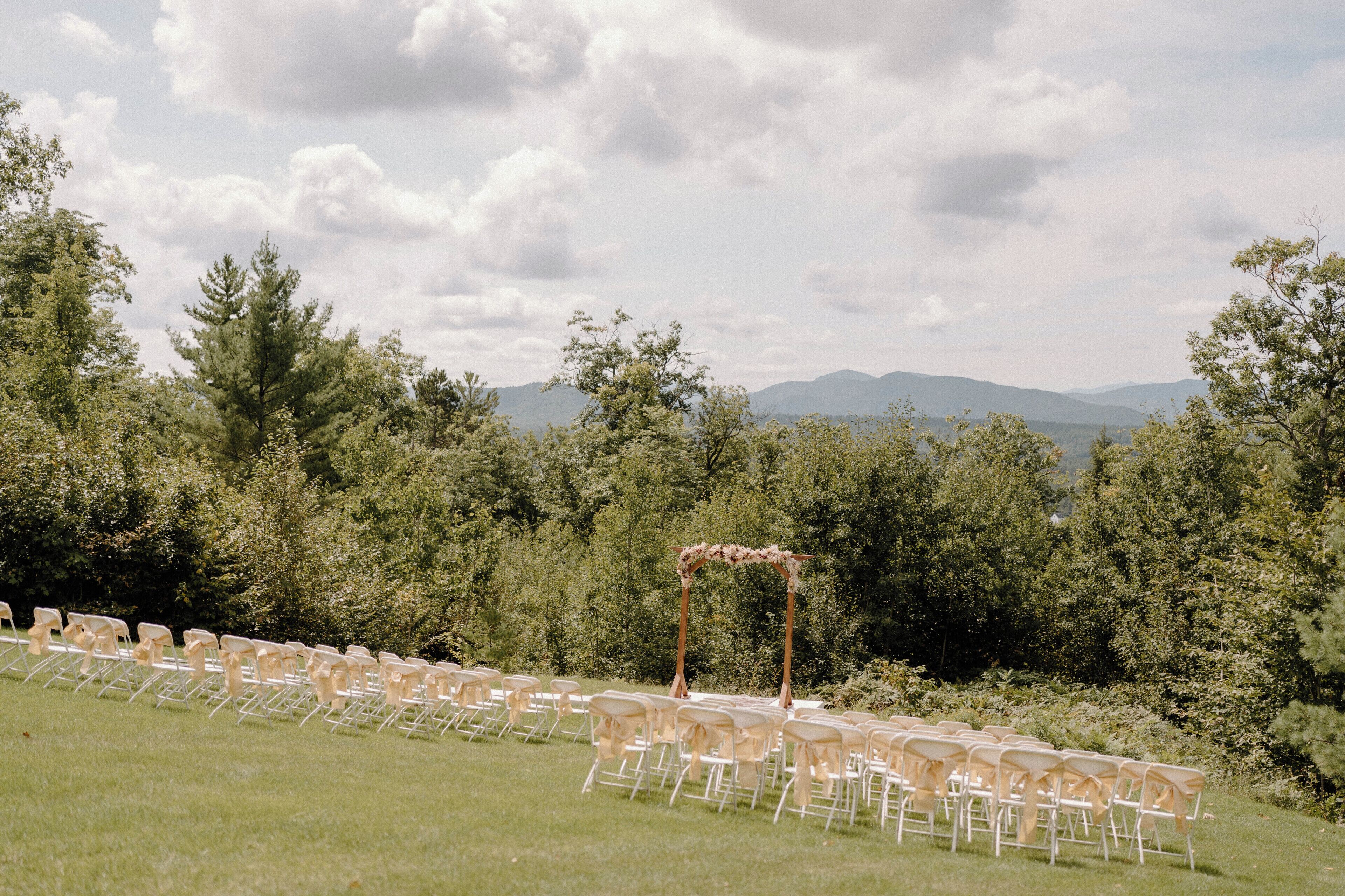 Área para banquetes al aire libre