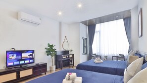 Traditional-Apartment, 2 Queen-Betten, Küche