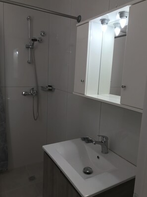 Dusche, Handtücher