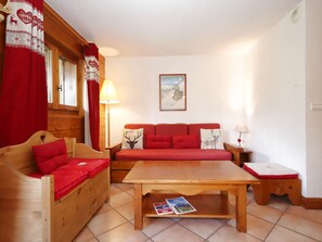 TV - Cozy apartment in Les Houches, 4 people, pets allowed (Les Houches)