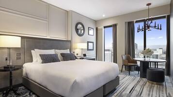 1 habitación, ropa de cama hipoalergénica y minibar