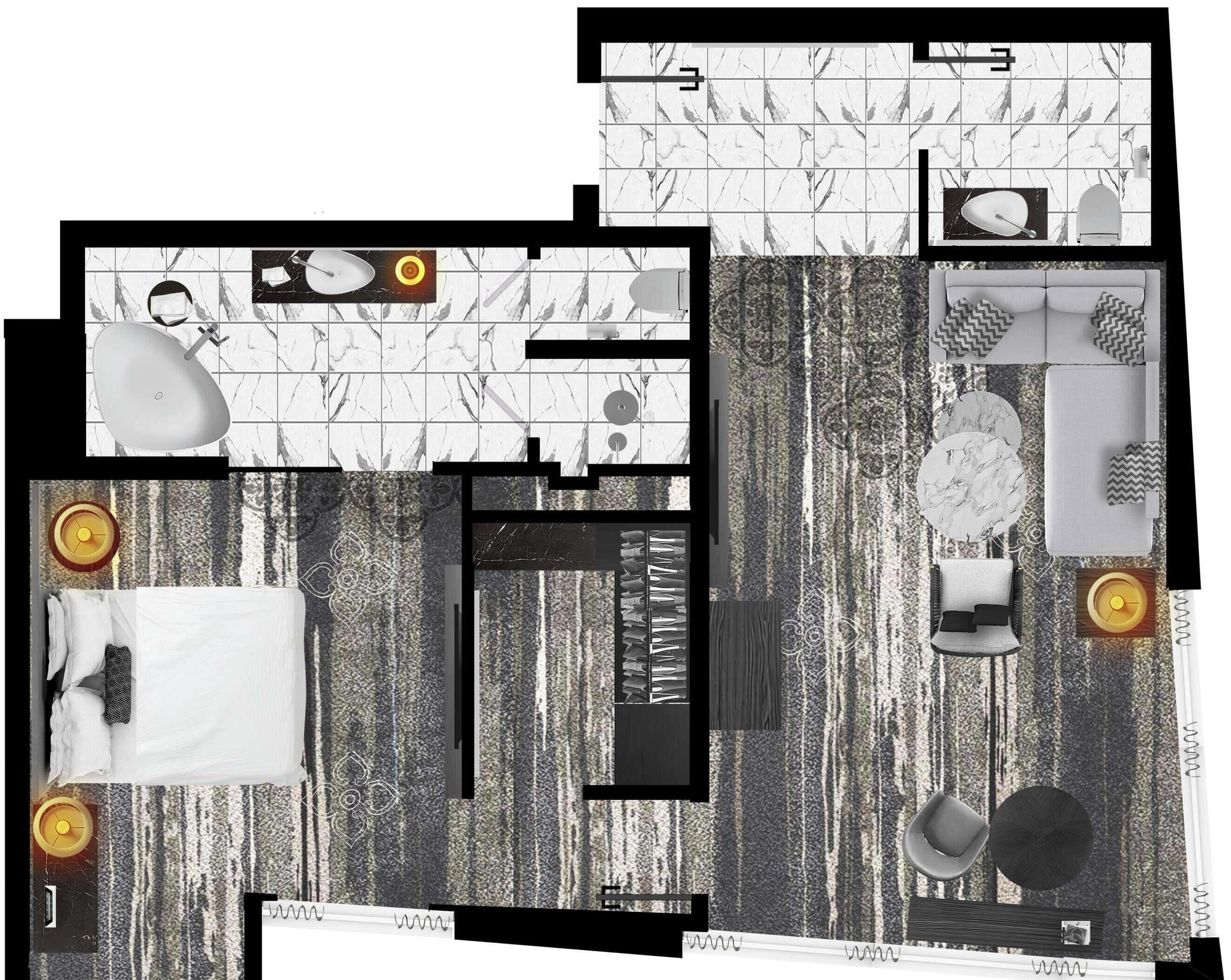 Club Suite, 1 King Bed, Club Lounge Access (Prestige) | Hypo-allergenic bedding, minibar, in-room safe, laptop workspace