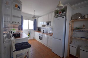 Fridge, oven, dishwasher, electric kettle