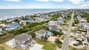 Exterior - Oceanside, 8 BRs, Priv Pool, Pool Table, Close to Beach Access, WW869, Bikini Bottom (Corolla)