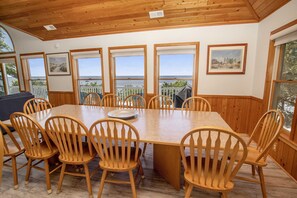 Dining - Soundfront, Sound views, Private Pool, Hot Tub! 509, Friday Harbor (Corolla)