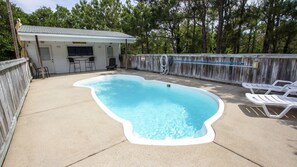 Pool - Oceanside, Private Pool, Hot Tub, Sun Deck, WC885, Just Beachy (Corolla)