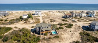 Semi-Oceanfront, Wild Horses, Pets Welcome, Private Pool, 4x2064, Happy Hours