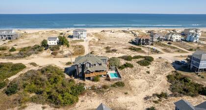 Semi-Oceanfront, Wild Horses, Pets Welcome, Private Pool, 4x2064, Happy Hours