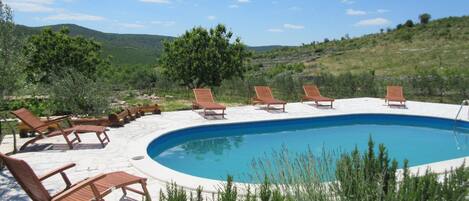 Piscine chauffée