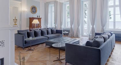 Schloss Manowce - Doppel-/Zweibettzimmer mit Gartenblick (Zimmer 1)