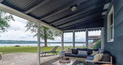 Lakefront Renovated 4BR w/ Dock, Kayaks, Walk to Bemus Point