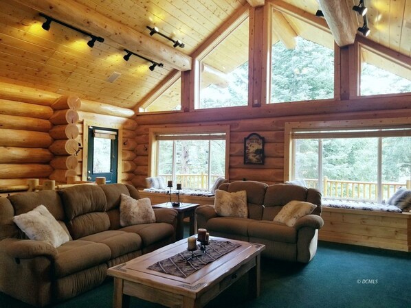 TV, video games, DVD player - Luxury upscale cabin, quiet cul-de-sac, free Wi-Fi (Duck Creek Village)