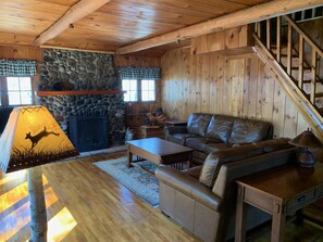 Smart-TV, peis, DVD-spiller og filmbibliotek