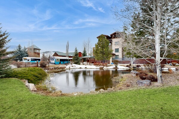 Property grounds - Cozy Mountain Studio  Walk to Lifts, & Ideal Location Near Town (Sun Valley)