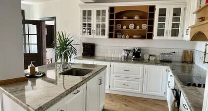 Beautiful traditional home on the edge of a forest