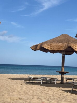 Beach nearby - In the villa at Franco's (San Lorenzo)