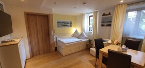 1 Schlafzimmer, kostenloses WLAN, Bettwäsche