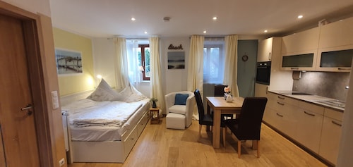 Ferienwohnung Vogtareuth im Erdgeschoss