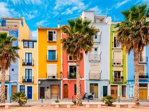 Exterior - Lovely apartment with sea view at 200 meters from beach and promenade in Albir (l'Alfàs del Pi)