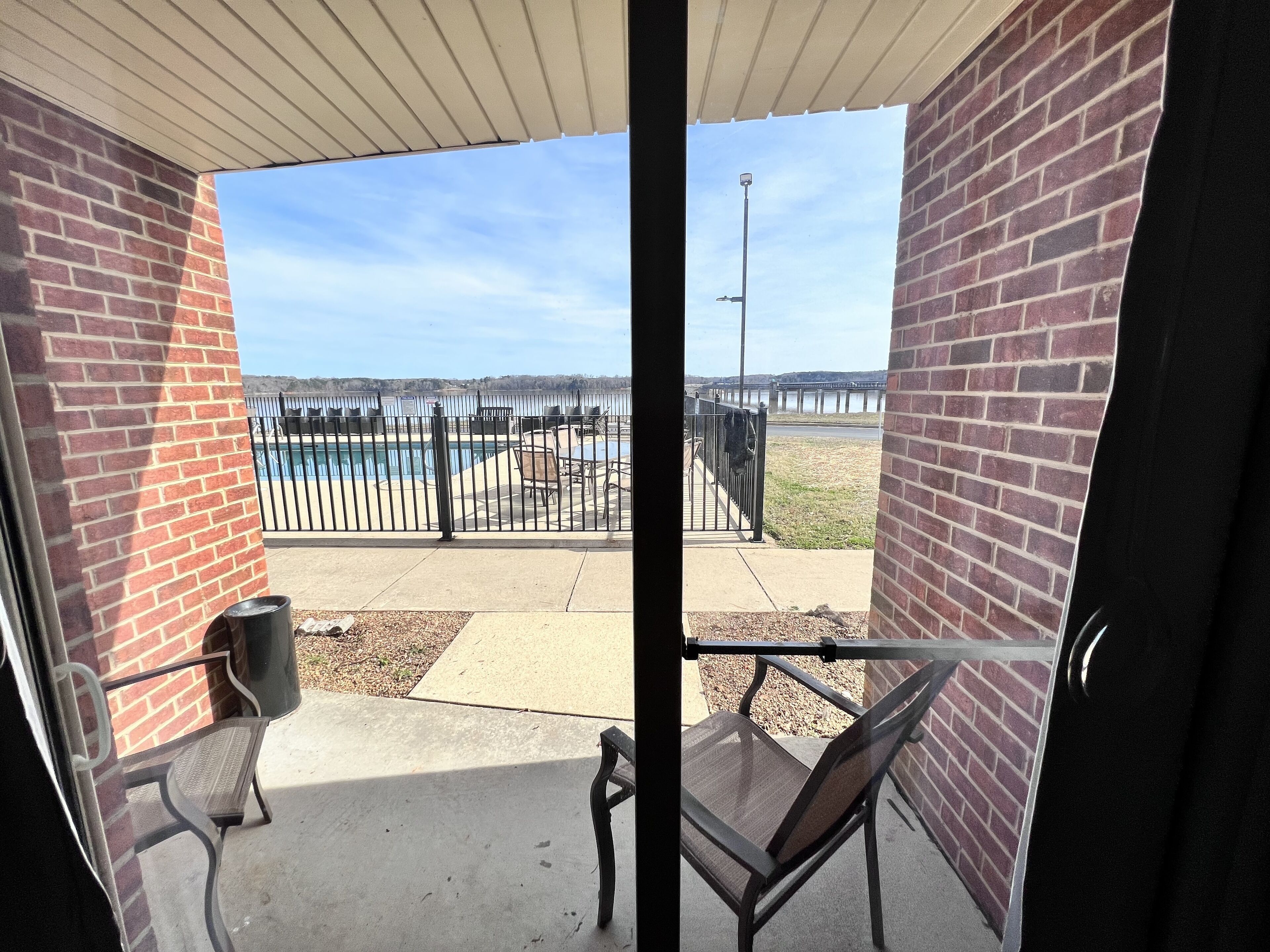 suite, 1 king bed with sofa bed, balcony, lake view (non smoking) | balcony view