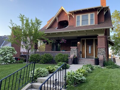 Holiday Haus in Historic New Ulm - sleeps 8+ 
Plenty of space inside and out.