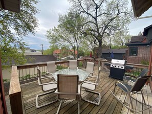 Outdoor dining - Holiday Haus in Historic New Ulm - sleeps 13
Plenty of space inside and out. (New Ulm)