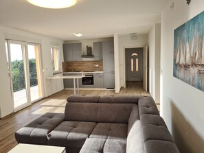 Living area - Fewo mit Meerblick in Lopar - Insel Rab (Lopar)