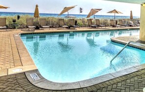 Außenpool, beheizter Pool