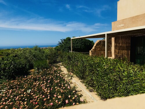 Graffeo Countryside Sea View Homes in Menfi in Sicily - Casa delle Rose - 