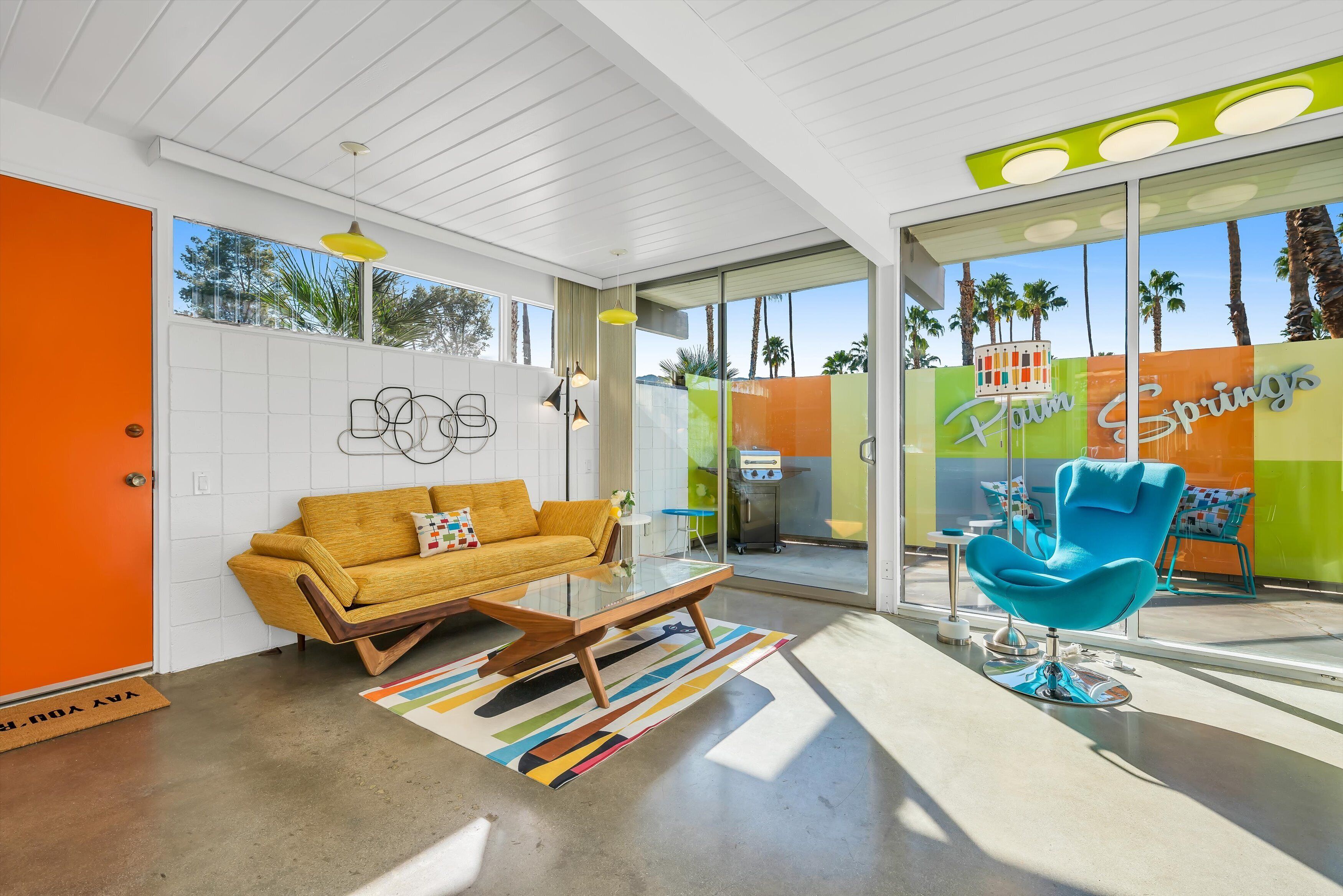 Mid Century Modern Villa Condo. 1957 Twin Palms - Downtown - South Palm Springs!