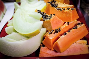 Gratis frukostbuffé varje dag 
