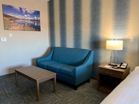 42-inch LED TV with cable channels, TV. Meridian Inn & Suites Regina Airport