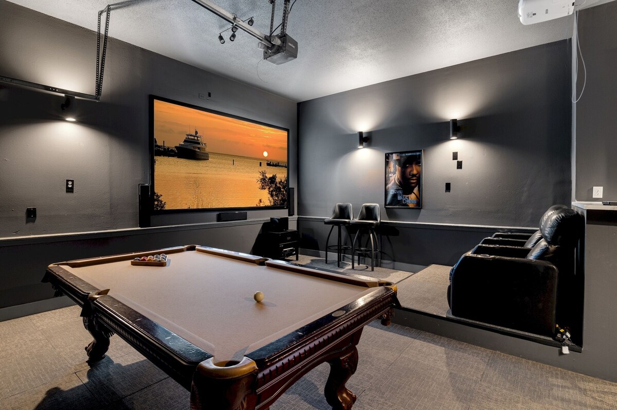 Photo 13 of Luxury Home, Gulf Views, Private Pool/Jacuzzi, Movie Theater, Golf Cart Rental