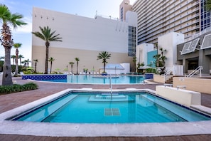 Opvarmet pool