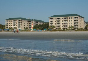 Accommodatie ligt op het strand