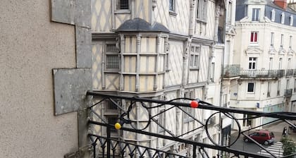 Spacious apartment ideally located, lots of charm, terrace,