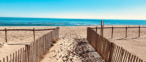 Aan het strand