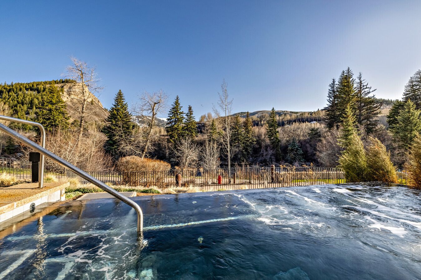 Una piscina climatizada