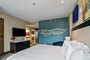 Desk, iron/ironing board, travel cot, free WiFi