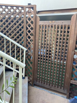 Enceinte de l’hébergement