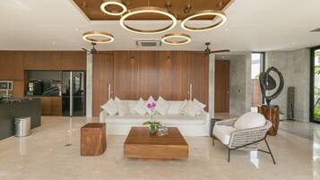 42-inch LED TV with cable channels, TV