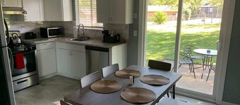 Tulsa whole home near Hard Rock Casino and I-44 with large fenced backyard 