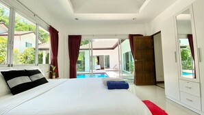 Family Villa, 4 Bedrooms, Private Pool, Mountain View | View from room - 4 Br Private Pool Villa GA (Chalong)