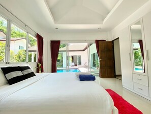 Family Villa, 4 Bedrooms, Private Pool, Mountain View | View from room - 4 Br Private Pool Villa GA (Chalong)