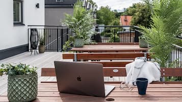 Rooftop terrace