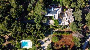 Aerial view - Villa Tiella e Casa Frisa - Shared Pool (Carovigno)